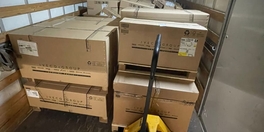 Bulkgoederen en pallets